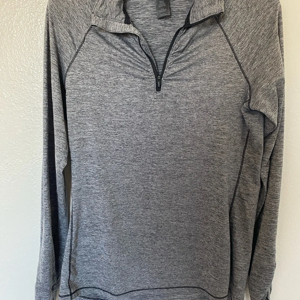 Champion Gray Quarter-Zip Pullover